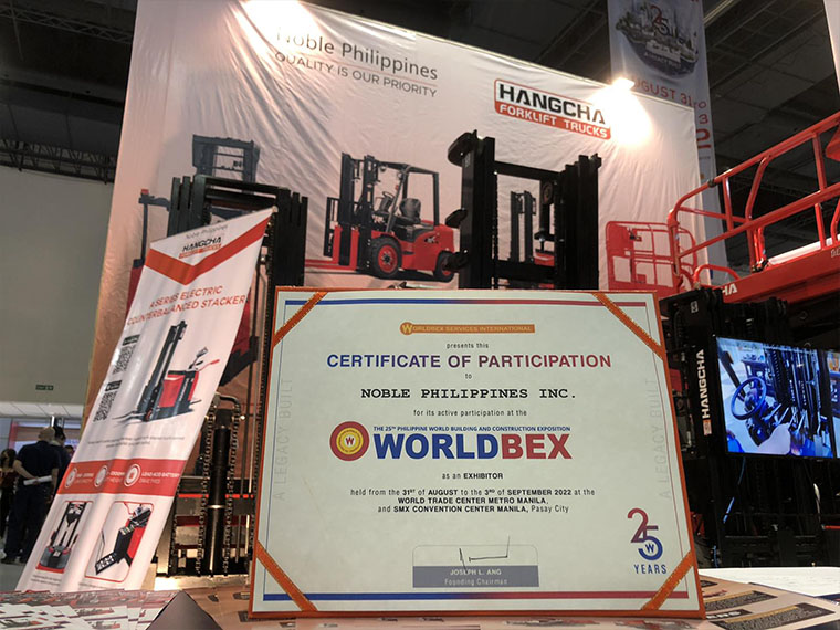 Award for Noble Philippines Inc.