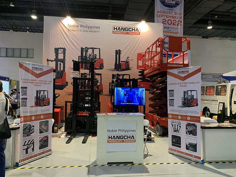 Noble Philippines Booth at Philippines World Building And Construction Exposition, SMX Convention Center Manila - Trade Show